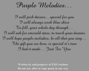 purple melodies